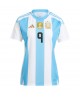 Günstige Argentinien Julian Alvarez #9 Heimtrikot Damen Copa America 2024 Kurzarm